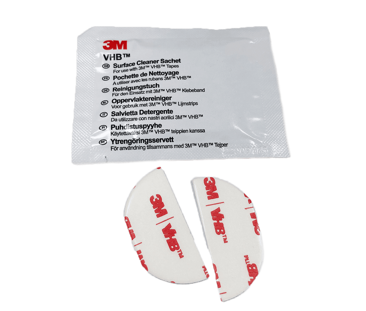 Lot adhésifs support Pièce À Main + pochette 3M